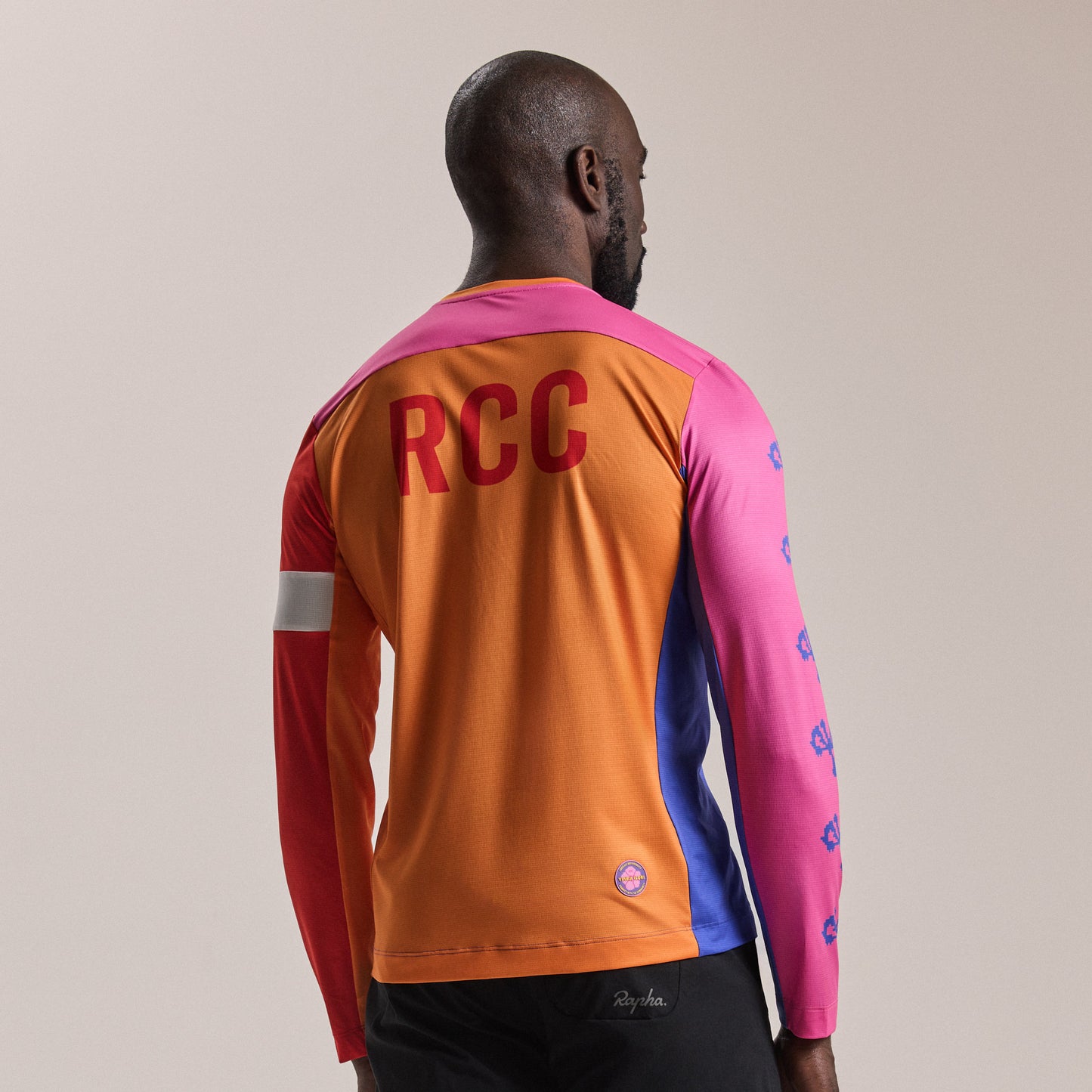 RAPHA RCC + Yinka Ilori Homes's Màniga llarga Samarreta tècnica - Multicolour