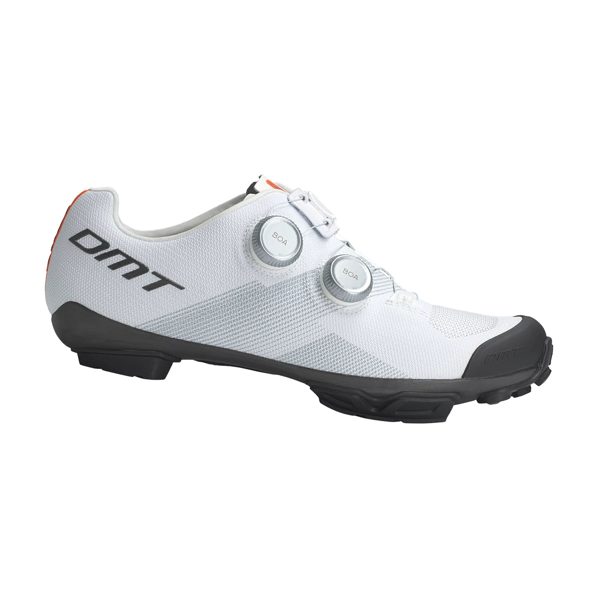 DMT KM0 Evo Gravel Cycling Shoes - White/Silver