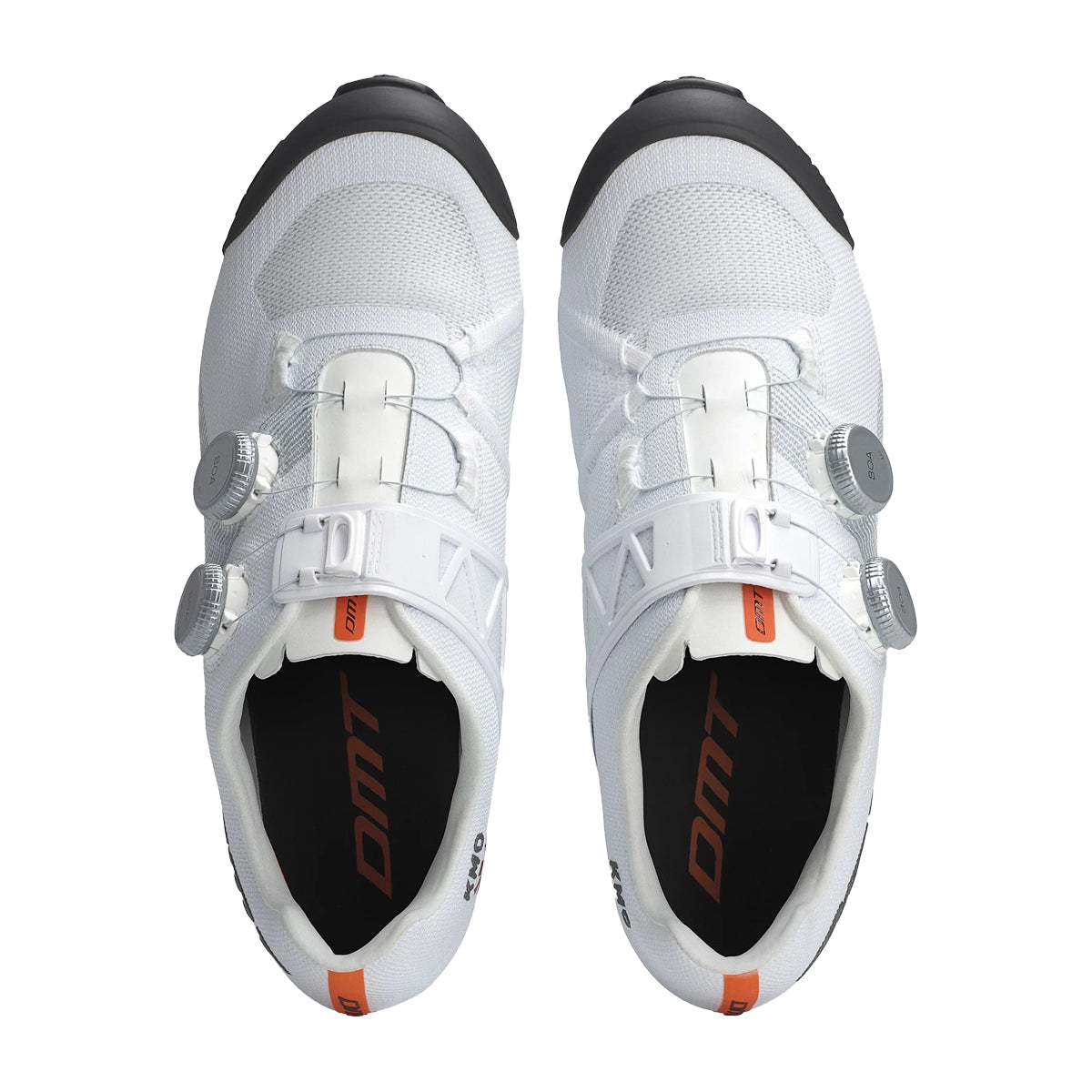 DMT KM0 Evo Gravel Cycling Shoes - White/Silver