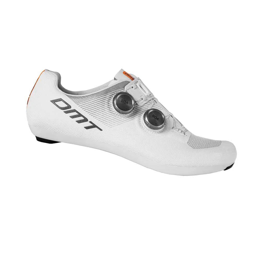 DMT KR 0 Evo Road Shoes - White/Silver