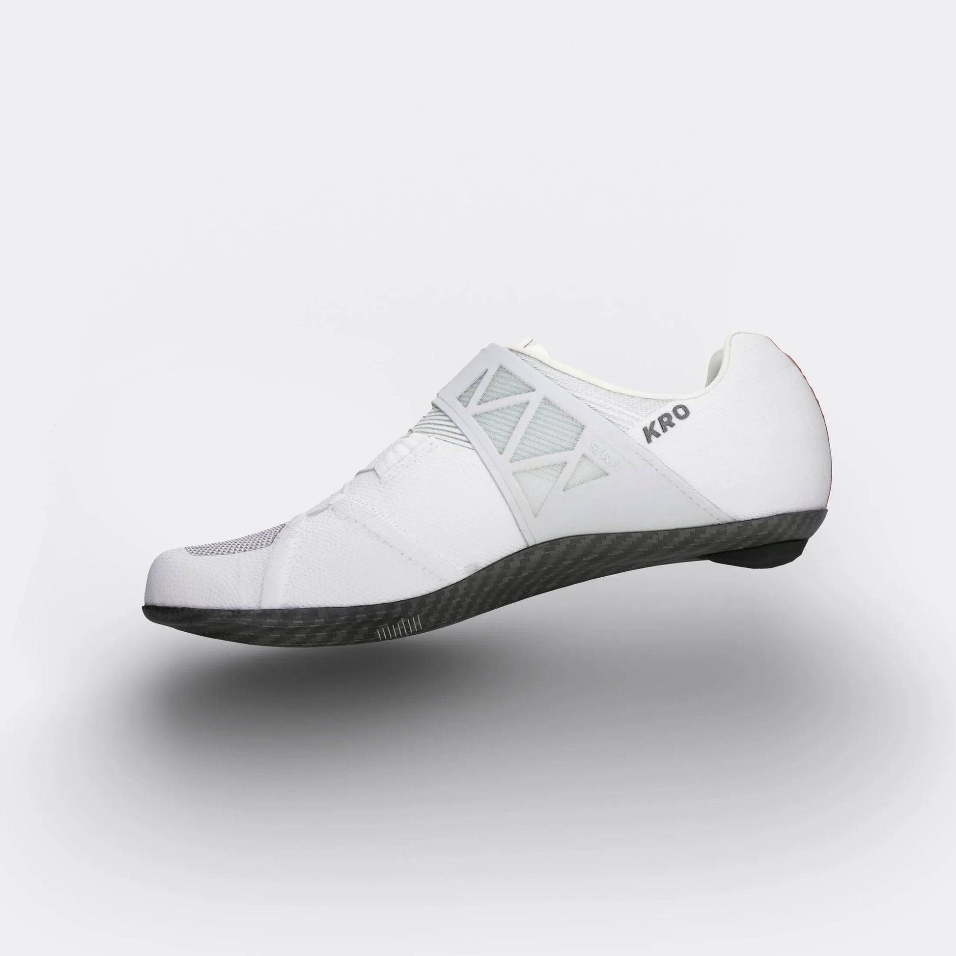 DMT KR0 EVO SUPERLIGHT SHOES - WHITE/SILVER