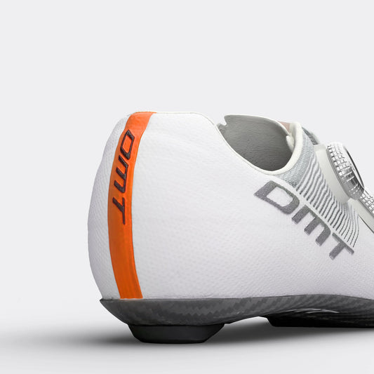 DMT KR0 EVO SUPERLIGHT SHOES - WHITE/SILVER