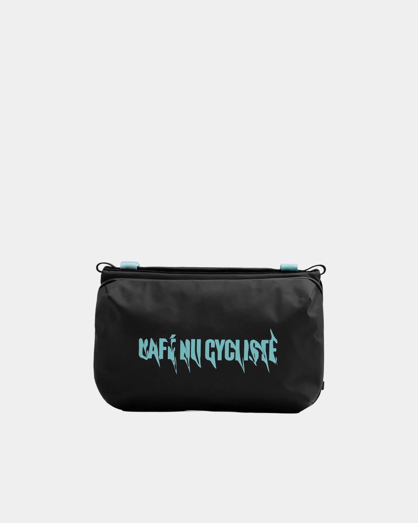 CAFÉ DU CYCLISTE Topologie Large Bottle Sacoche - Black Mint