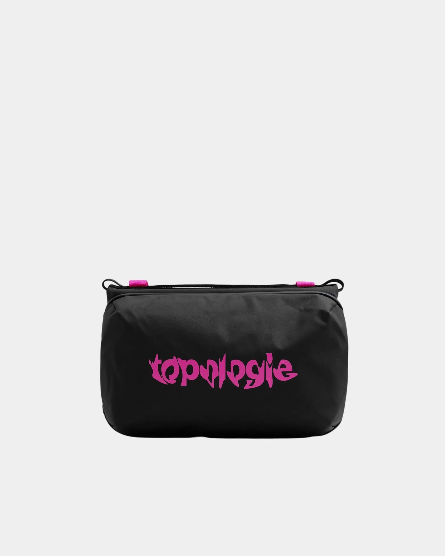 CAFÉ DU CYCLISTE Topologie Large Bottle Sacoche - Black Fuchsia
