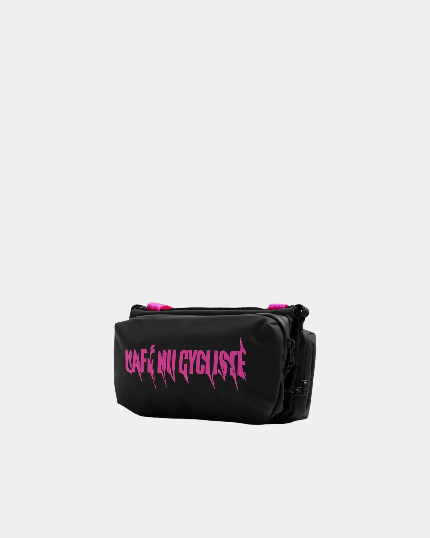 CAFÉ DU CYCLISTE Topologie Medium Bottle Sacoche - Black Fuchsia