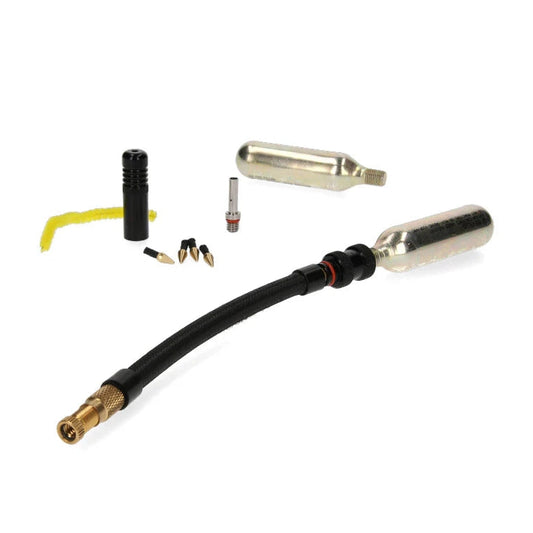 DYNAPLUG Air MTB Tubeless Repair and Inflation Kit CO2 NOT INCLUDED - Black