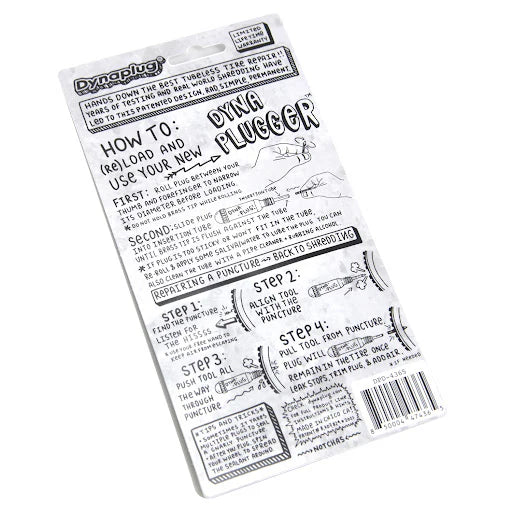 DYNAPLUG Dynaplugger Tubeless Repair and Inflation Kit - Black