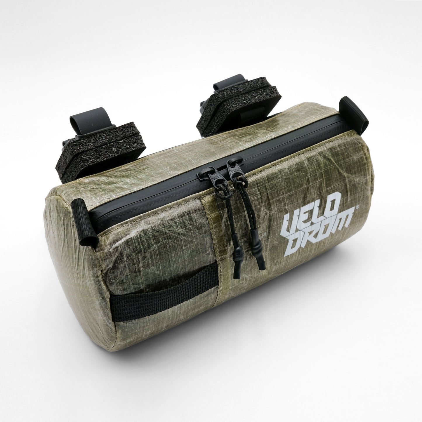 VELODROM Mini Stuur Tas Ripstop - Metallic Green