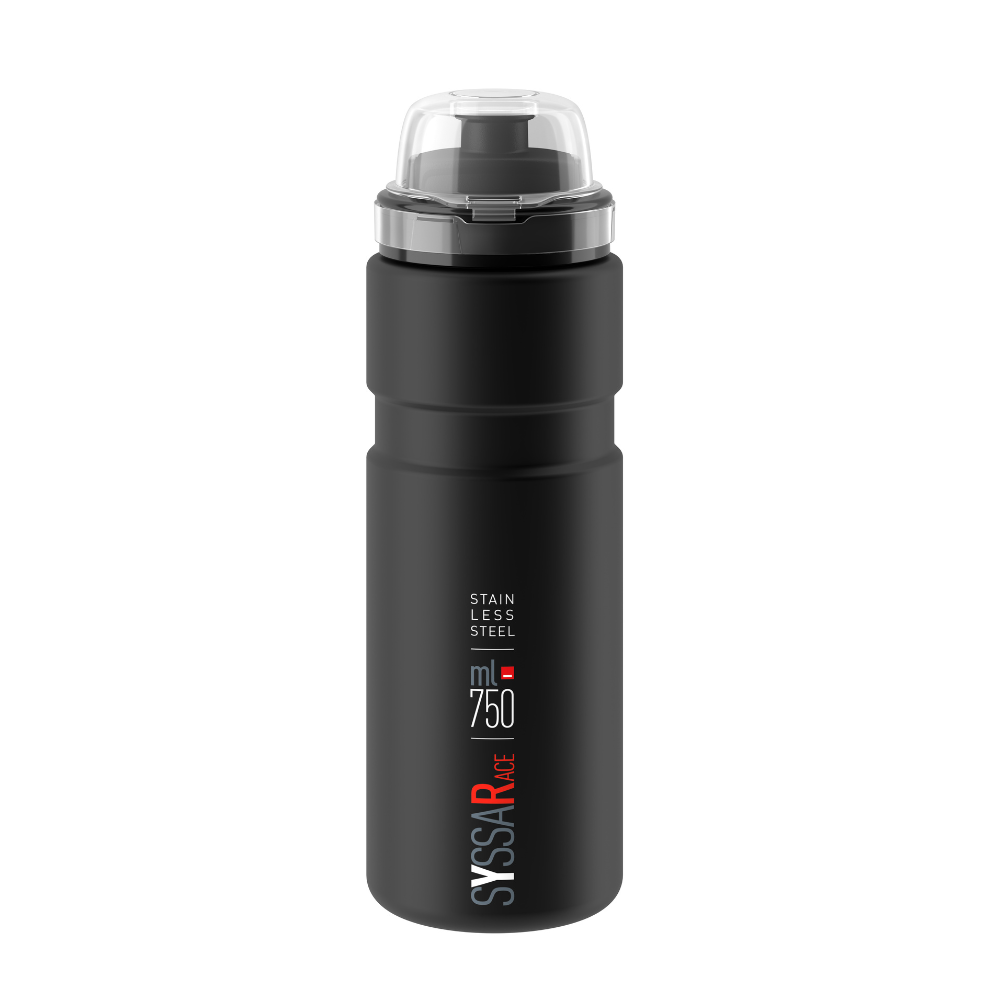 ELITE SYSSA INOX BIDON 750ML - MATTE Negre