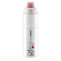 ELITE JET MTB Bidó BIDON 750ML - CLEAR/RED