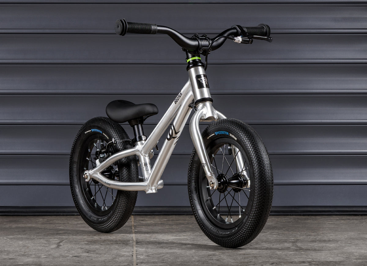 EARLY RIDER Belter 12 Balance Bike - Brushed Aluminium