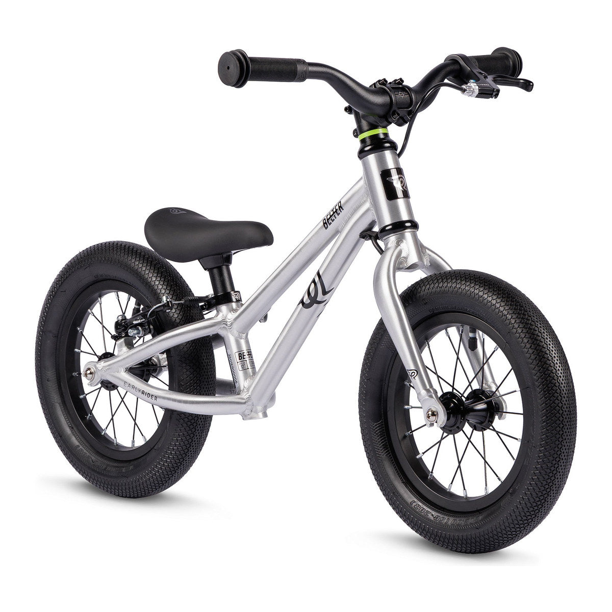 EARLY RIDER Belter 12 Balance Bike - Brushed Aluminium