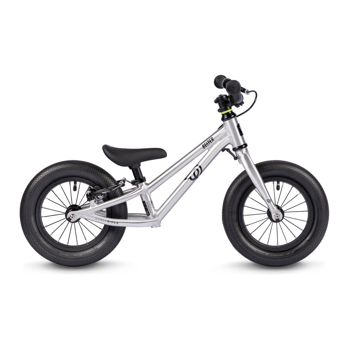 EARLY RIDER Belter 12 Balance Bike - Brushed Aluminium