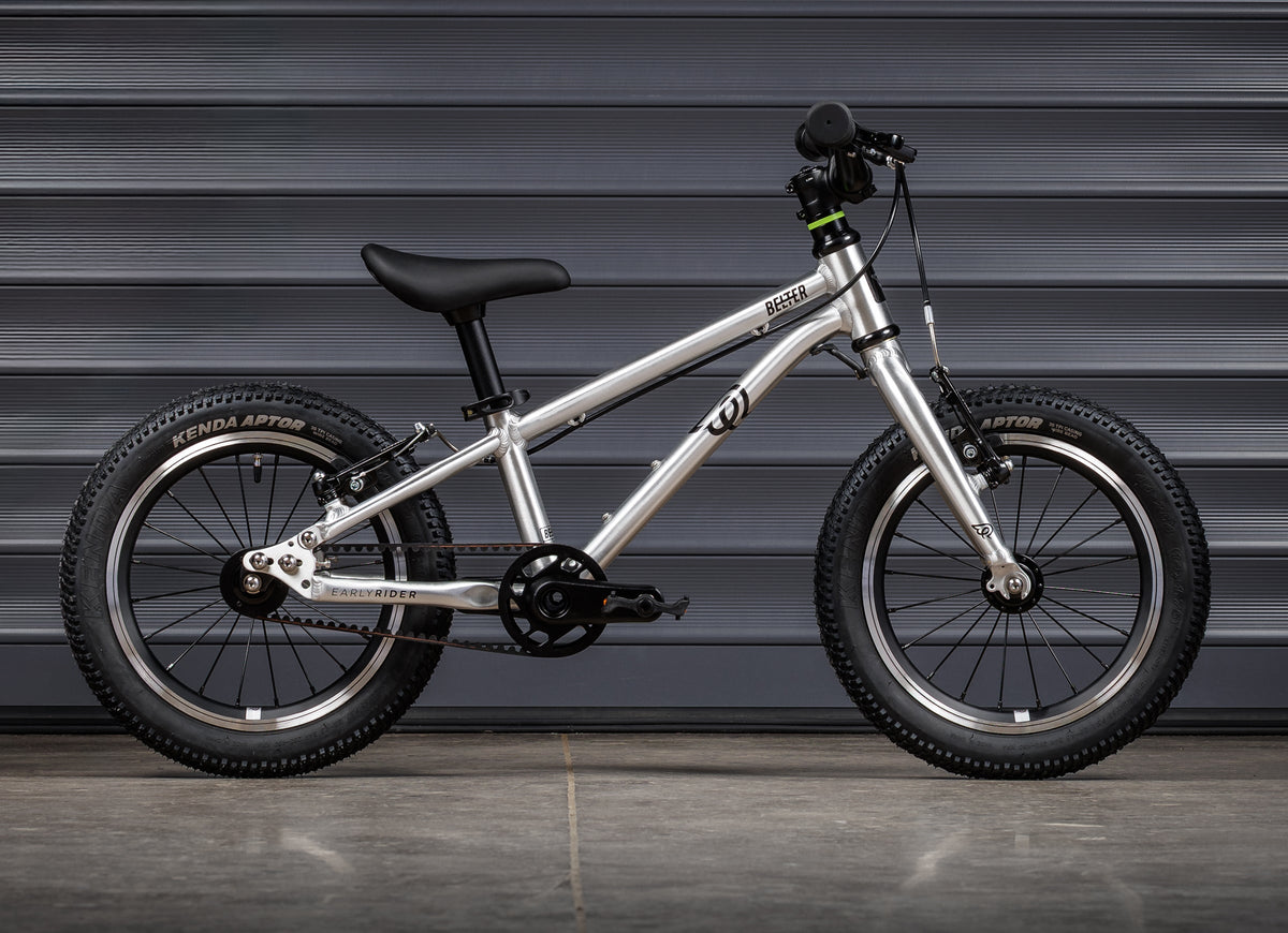 EARLY RIDER Belter 14 Kids Bike - Brushed Aluminium