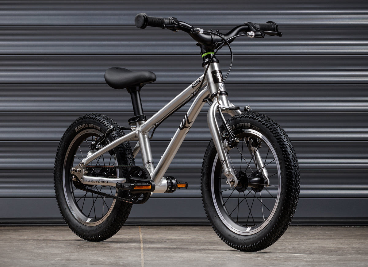 EARLY RIDER Belter 14 Kids Bike - Brushed Aluminium