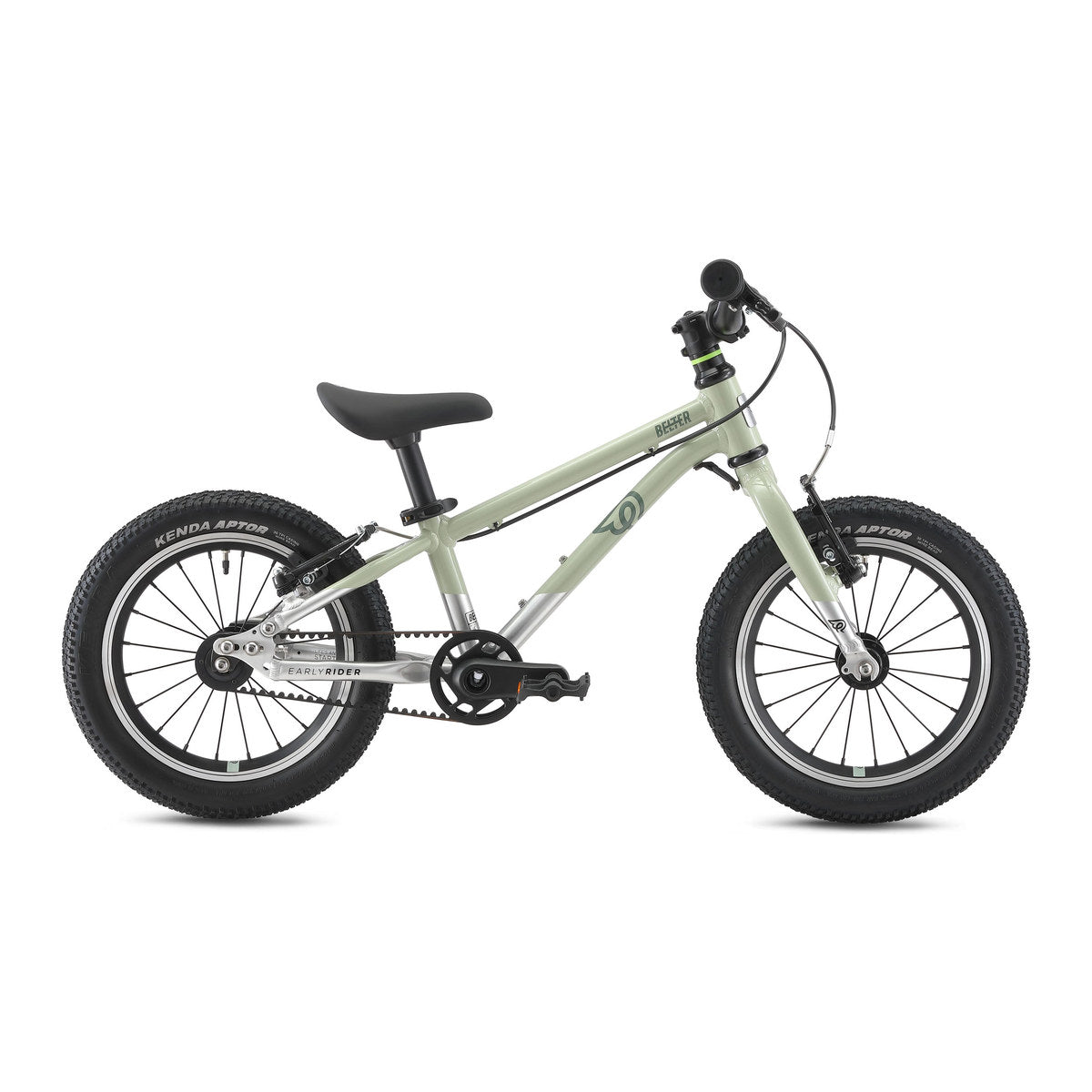 EARLY RIDER Belter 14 Kids Bike - Sage Green/Brushed