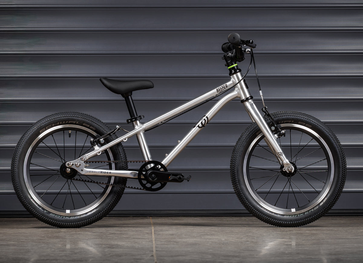 EARLY RIDER Belter 16 Kids Bike - Brushed Aluminium