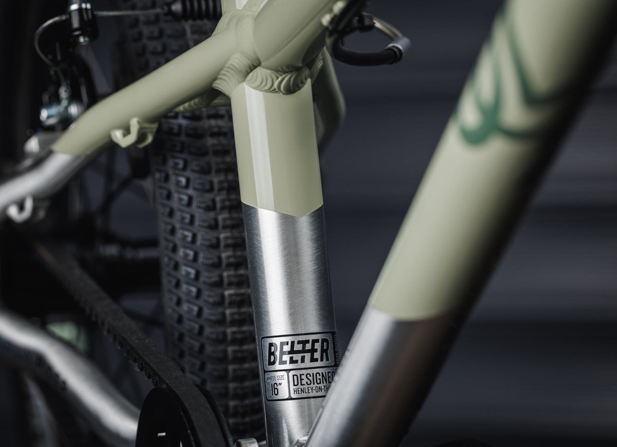EARLY RIDER Belter 16 Kids Bike - Sage Green/Brushed
