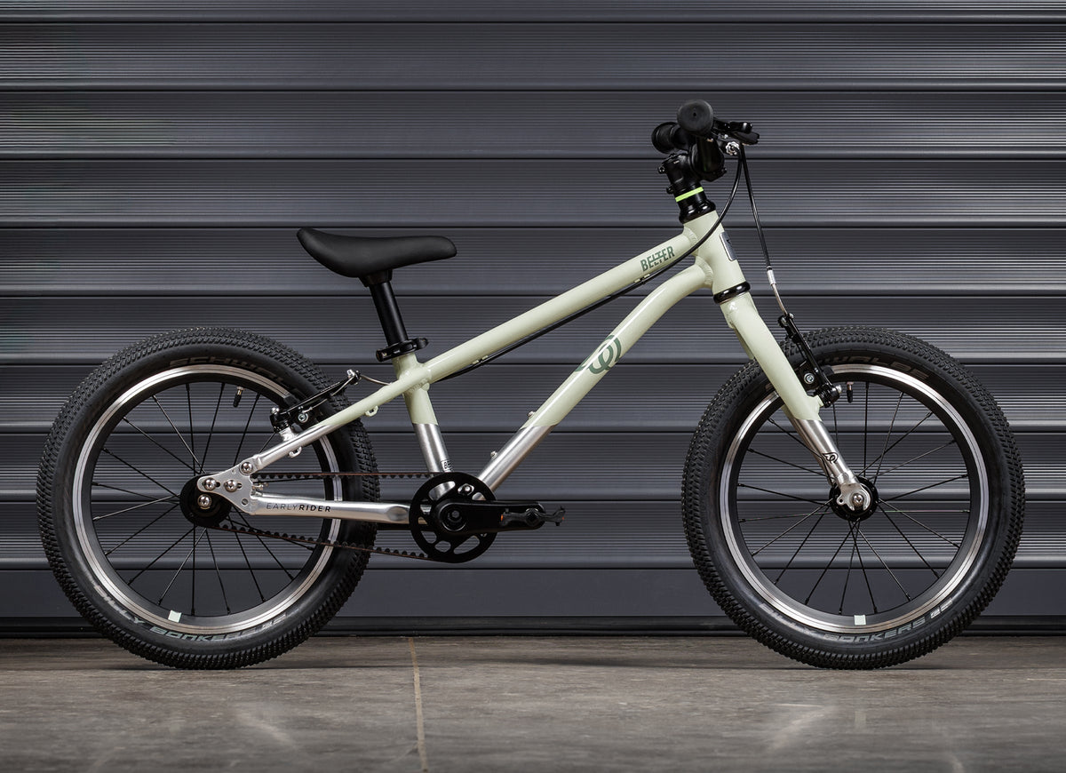 EARLY RIDER Belter 16 Kids Bike - Sage Green/Brushed