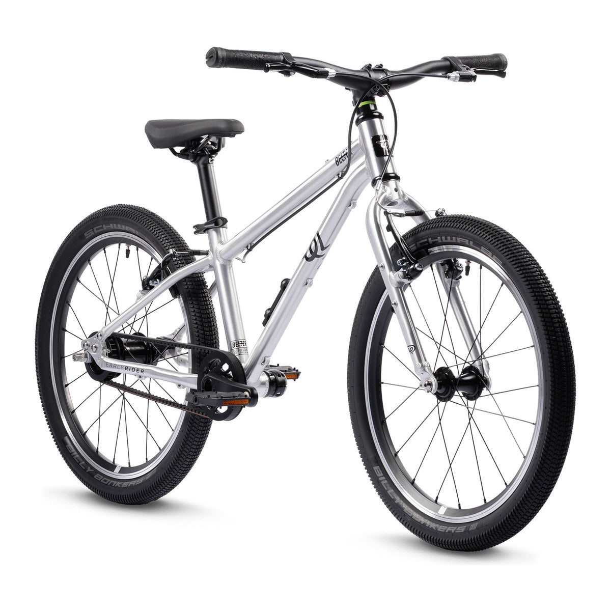 EARLY RIDER Belter 20 Auto Kids Bike - Brushed Aluminium