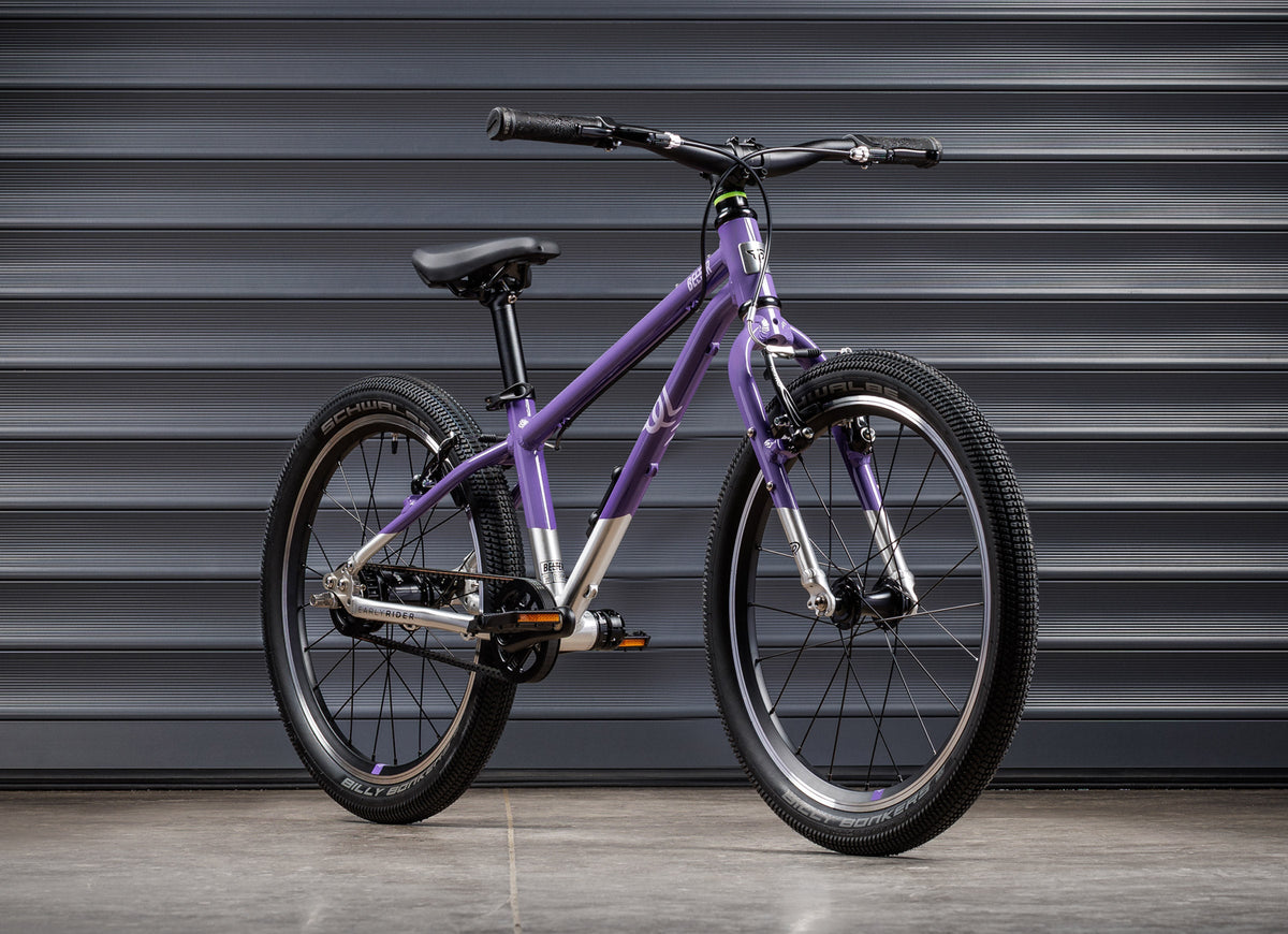 EARLY RIDER Belter 20 Auto Kids Bike - Electric Purple/Brushed