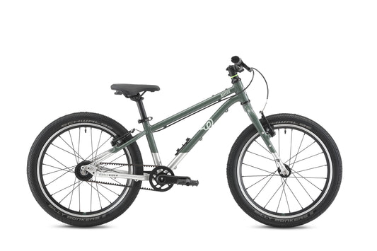 EARLY RIDER Belter 20 Auto Kids Bike - Forest Green/Brushed