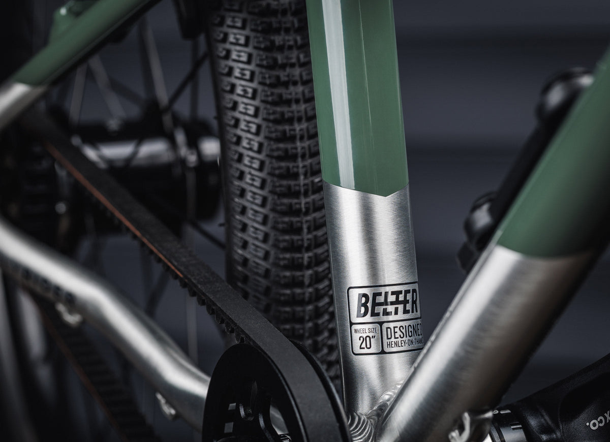 EARLY RIDER Belter 20 Auto Kids Bike - Forest Green/Brushed