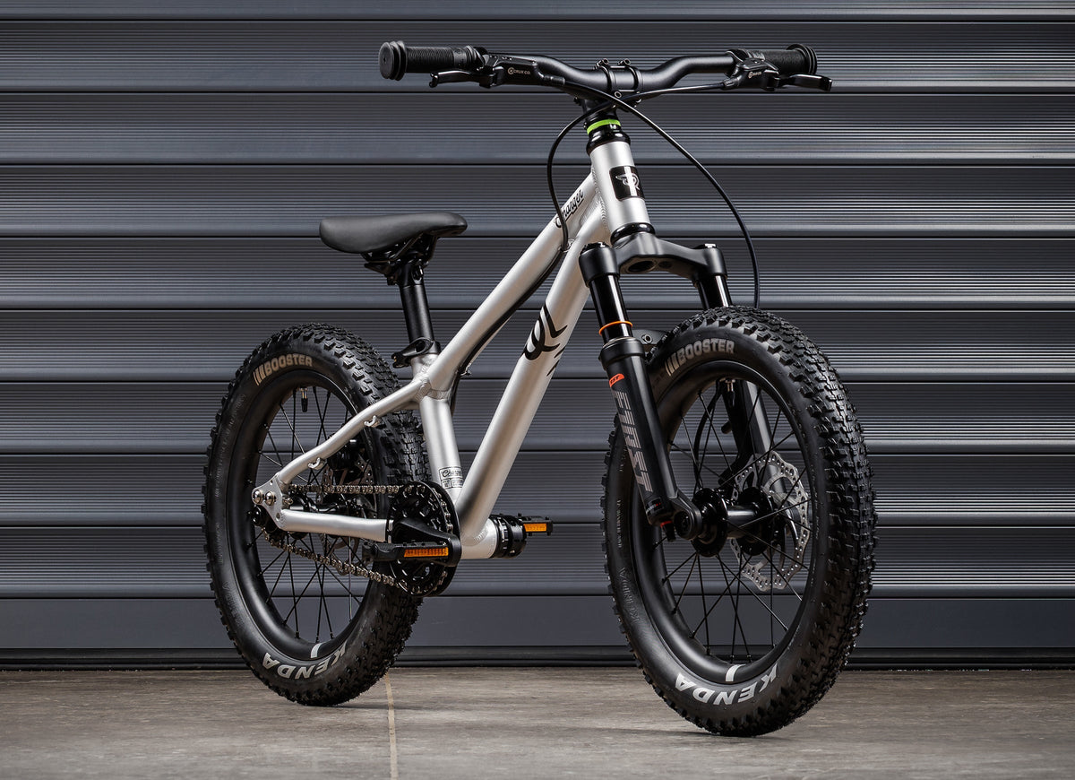 EARLY RIDER Charger 16 Kids Bike - Brushed Aluminium