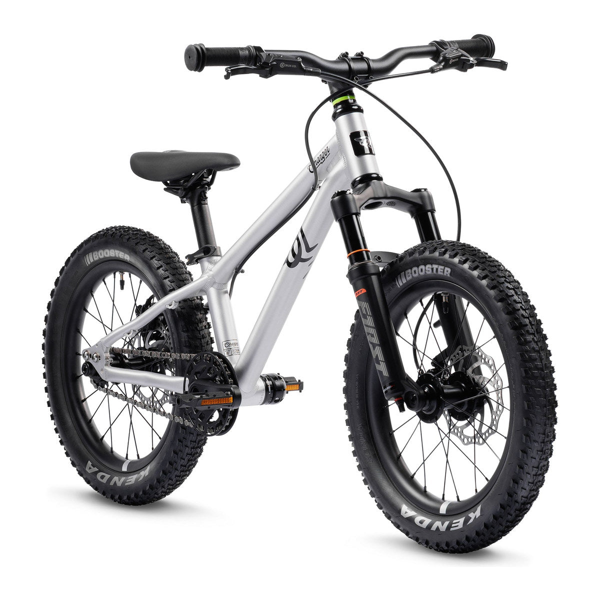 EARLY RIDER Charger 16 Kids Bike - Brushed Aluminium
