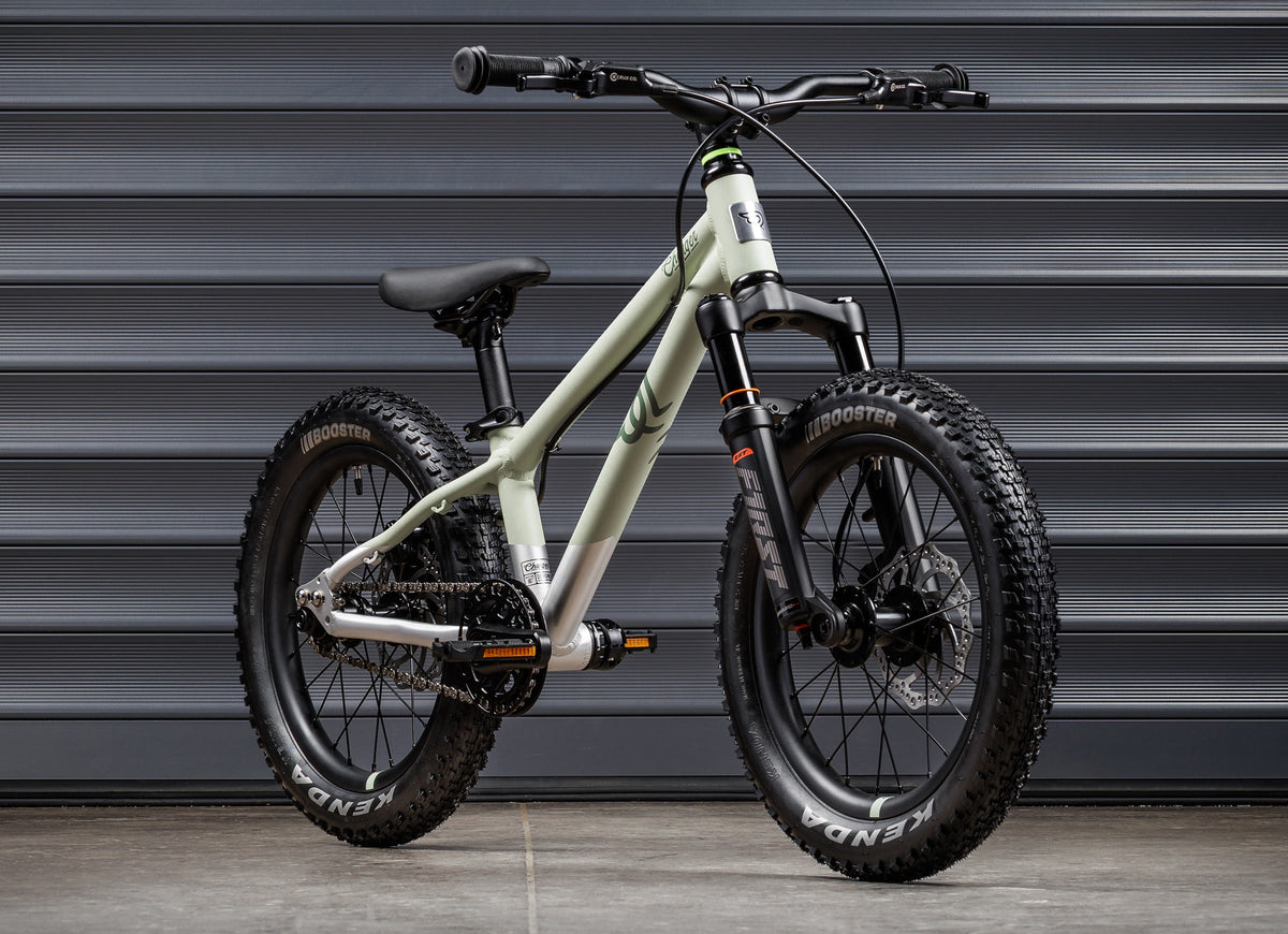 EARLY RIDER Charger 16 Kids Bike - Sage Green/Brushed