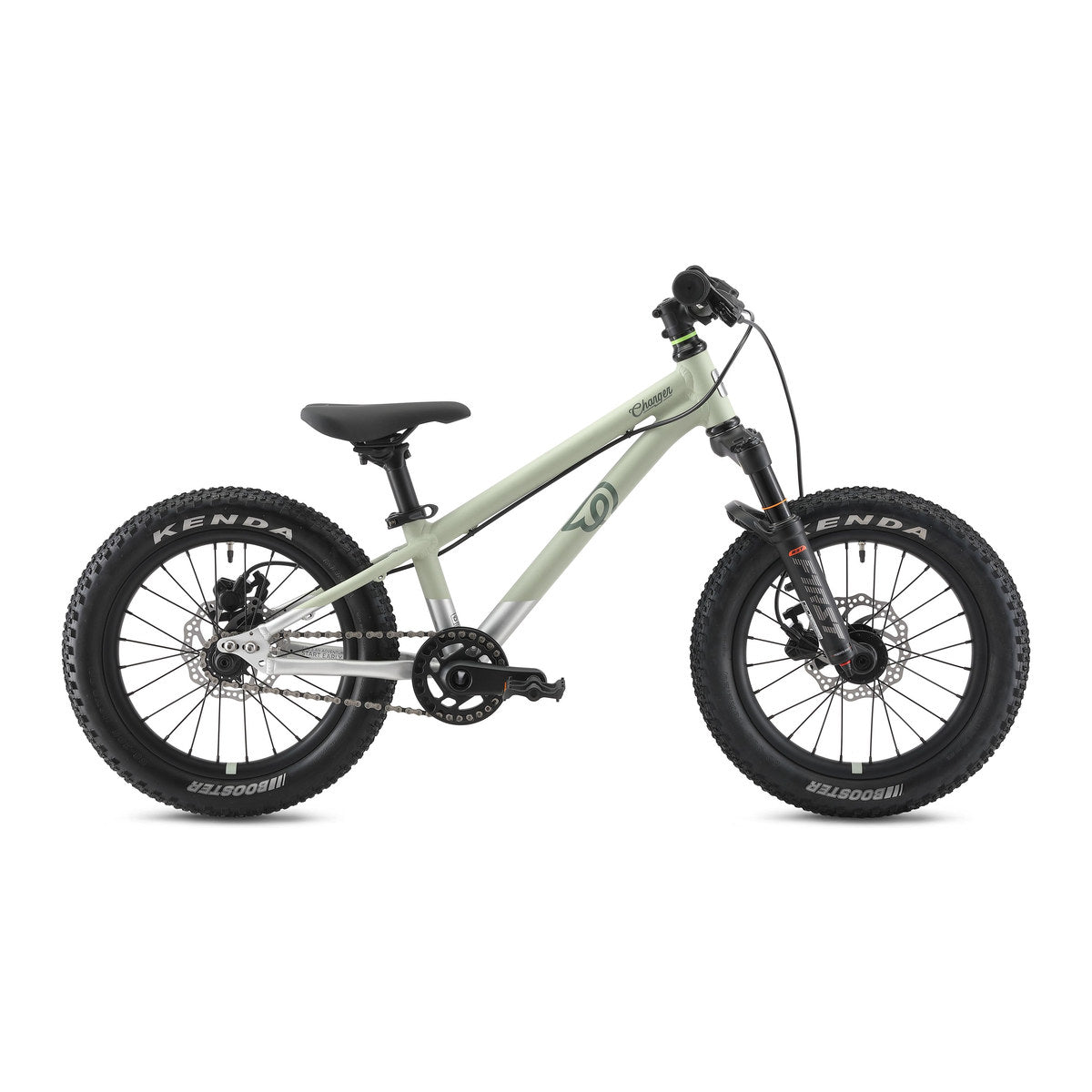 EARLY RIDER Charger 16 Kids Bike - Sage Green/Brushed