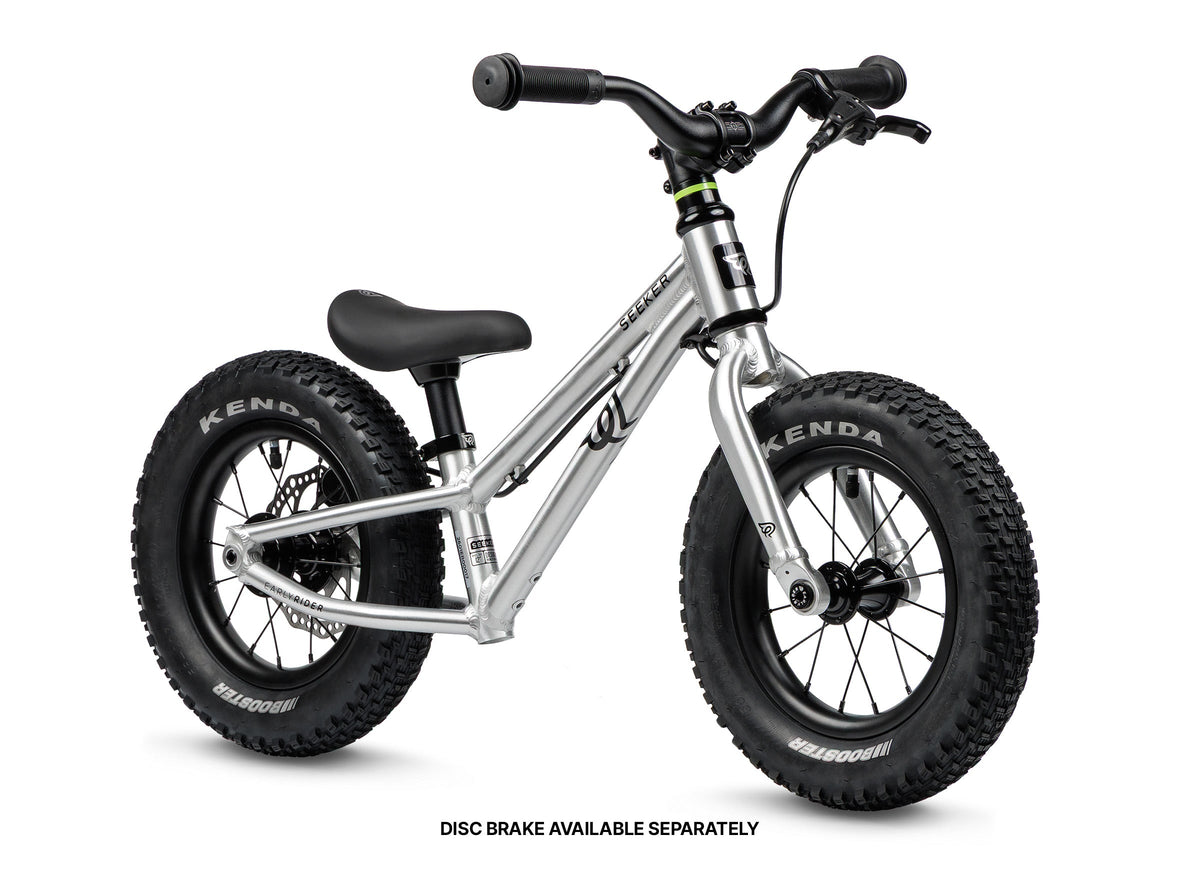 EARLY RIDER Seeker 12 Balance Bike - Brushed Aluminium