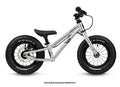 EARLY RIDER Seeker 12 Balance Bike - Brushed Aluminium