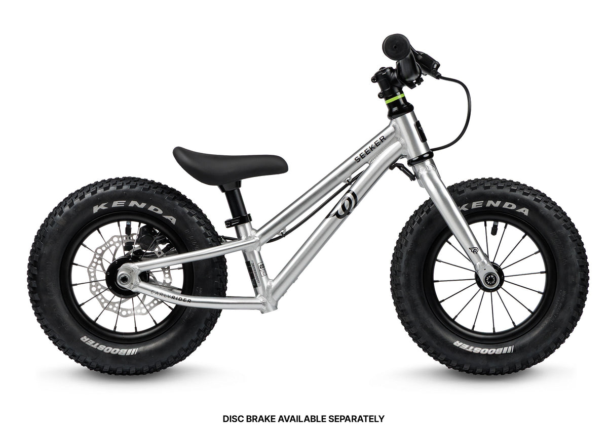 EARLY RIDER Seeker 12 Balance Bike - Brushed Aluminium
