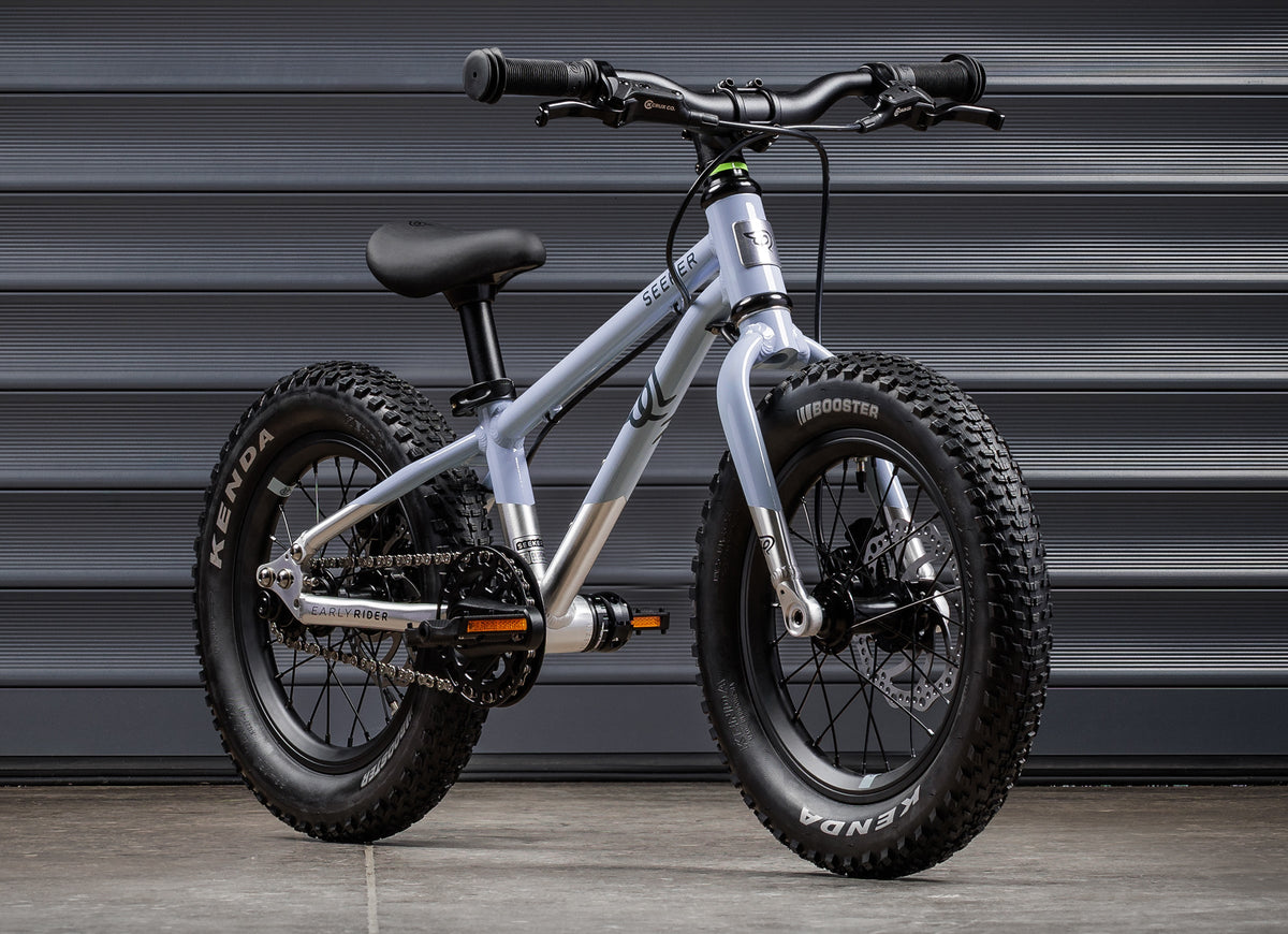 EARLY RIDER Seeker 14 Kids Bike - Arctic Blue/Brushed