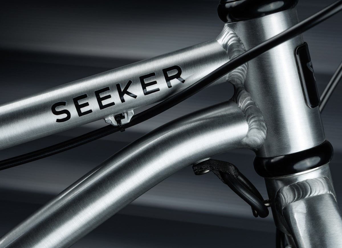 EARLY RIDER Seeker 14 Kids Bike - Brushed Aluminium