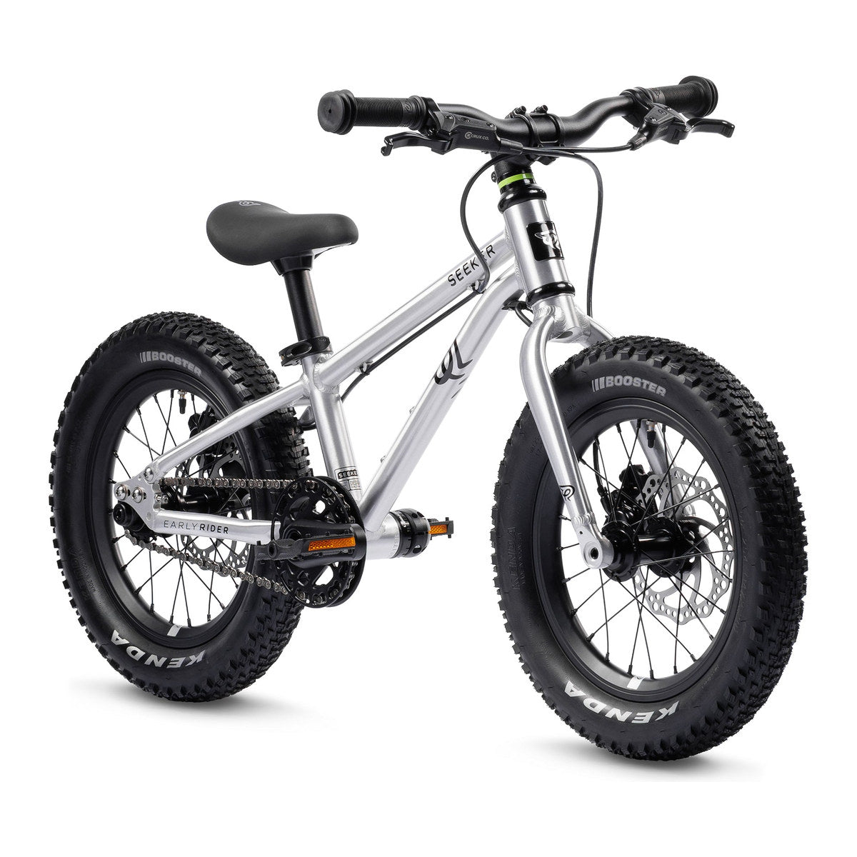 EARLY RIDER Seeker 14 Kids Bike - Brushed Aluminium