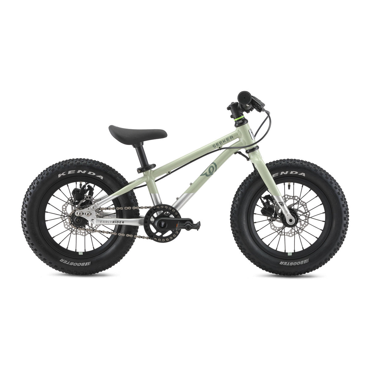 EARLY RIDER Seeker 14 Kids Bike - Sage Green/Brushed