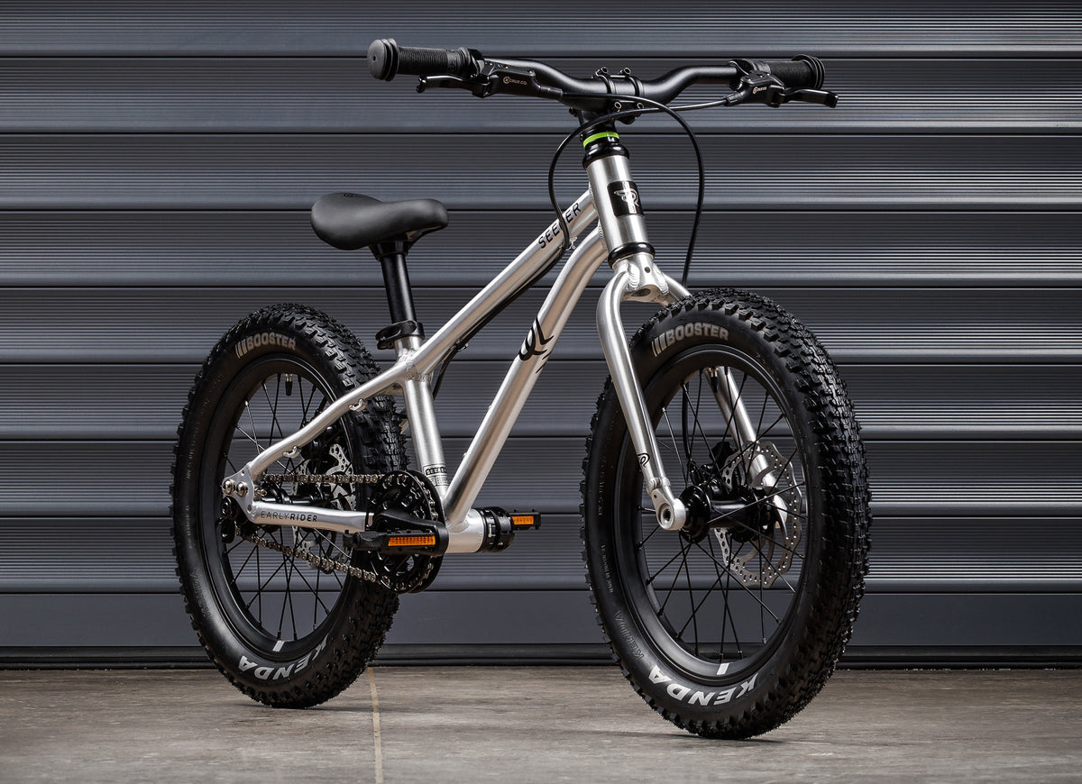 EARLY RIDER Seeker 16 Kids Bike - Brushed Aluminium