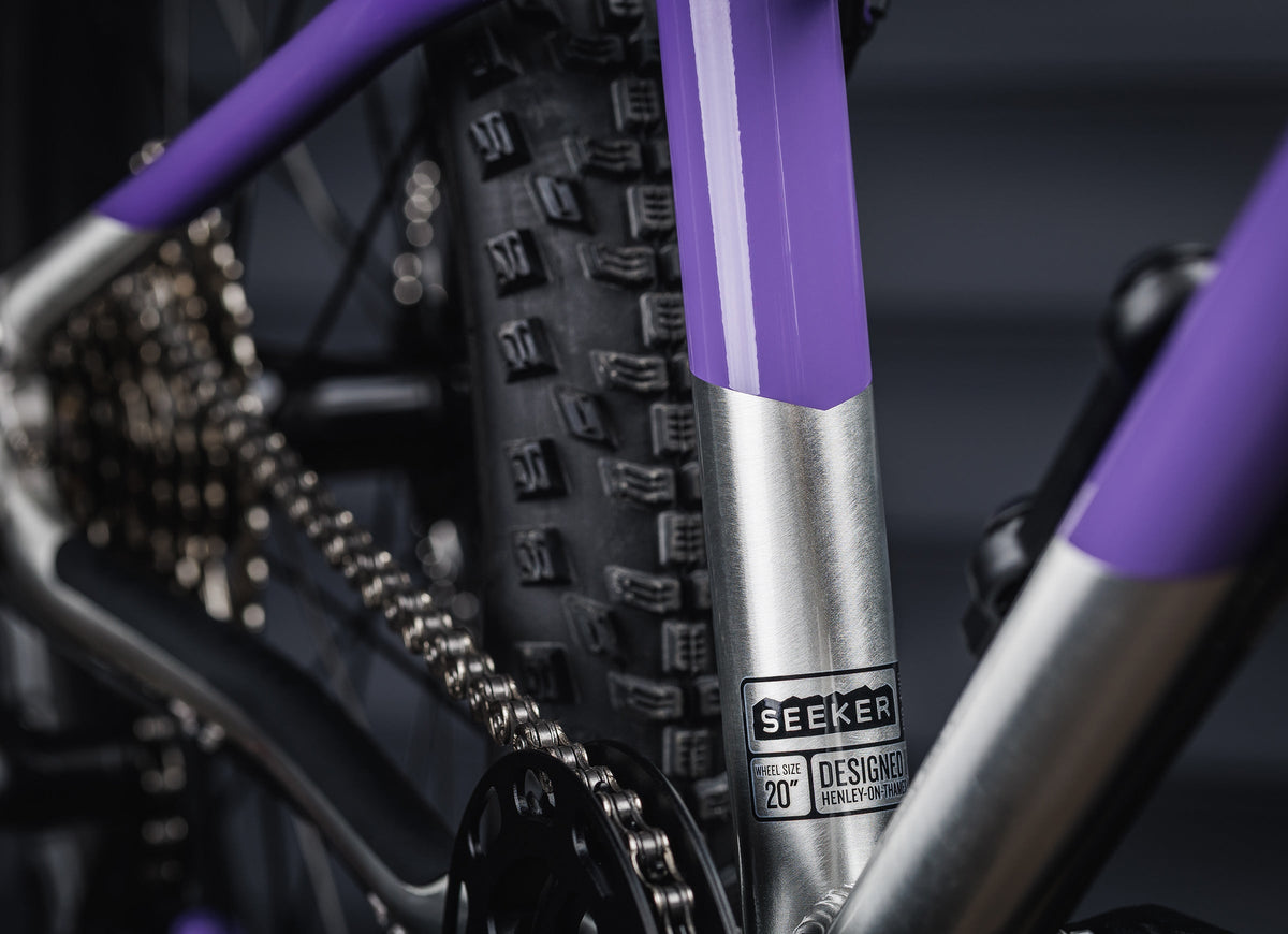 EARLY RIDER Seeker 20 Kids Bike - Electric Purple/Brushed