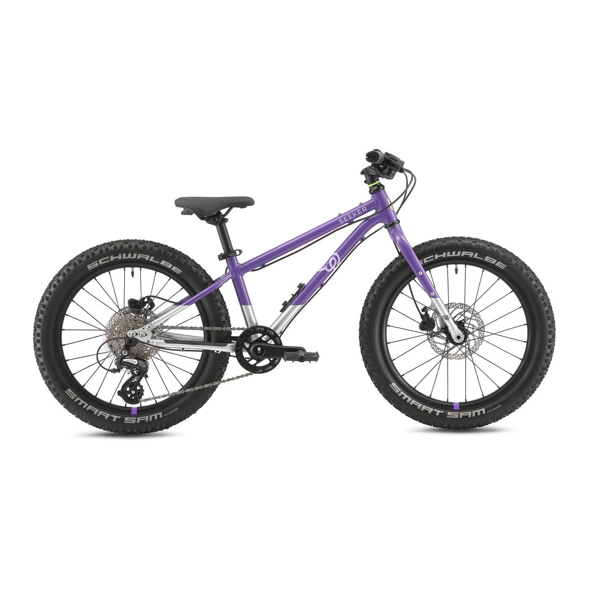 EARLY RIDER Seeker 20 Kids Bike - Electric Purple/Brushed