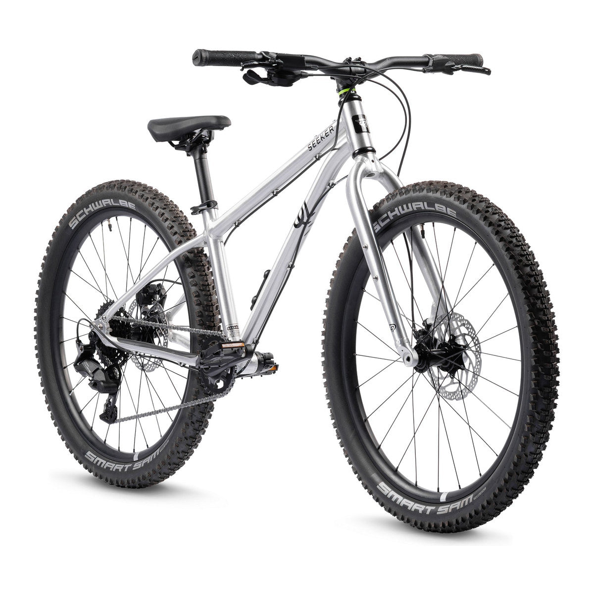 EARLY RIDER Seeker 24 Kids Bike - Brushed Aluminium