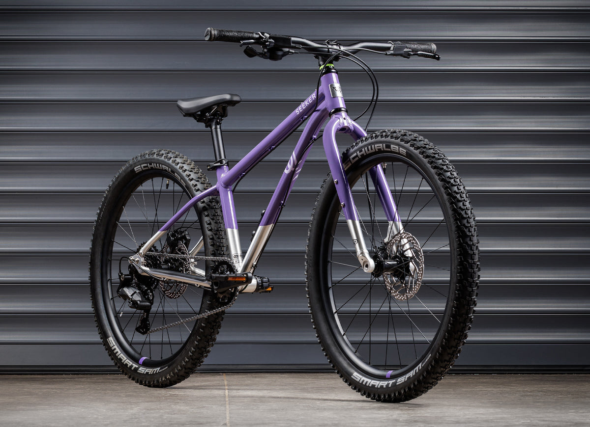EARLY RIDER Seeker 24 Kids Bike - Electric Purple/Brushed