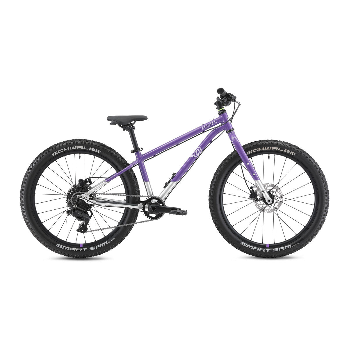EARLY RIDER Seeker 24 Kids Bike - Electric Purple/Brushed