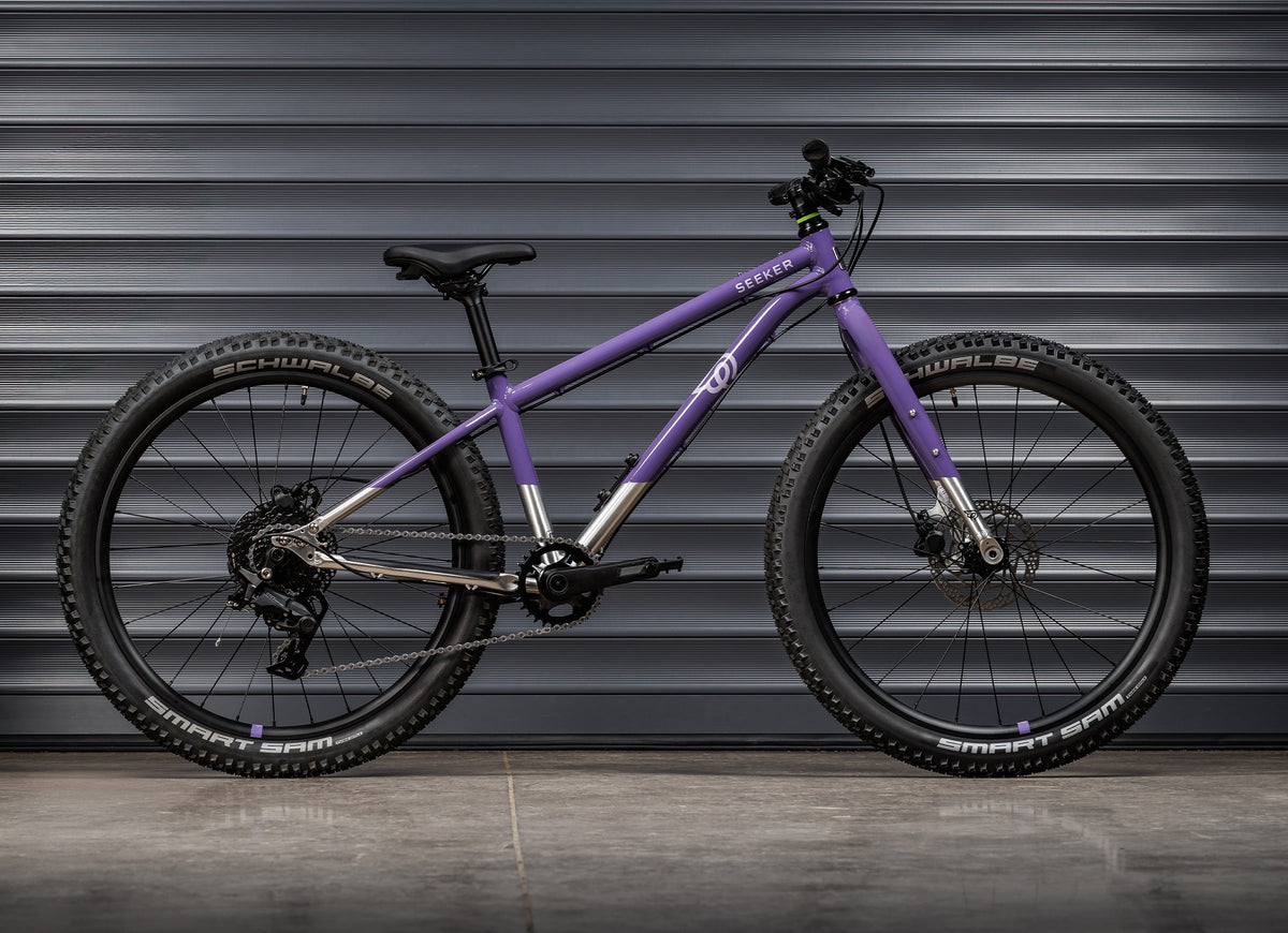EARLY RIDER Seeker 24 Kids Bike - Electric Purple/Brushed