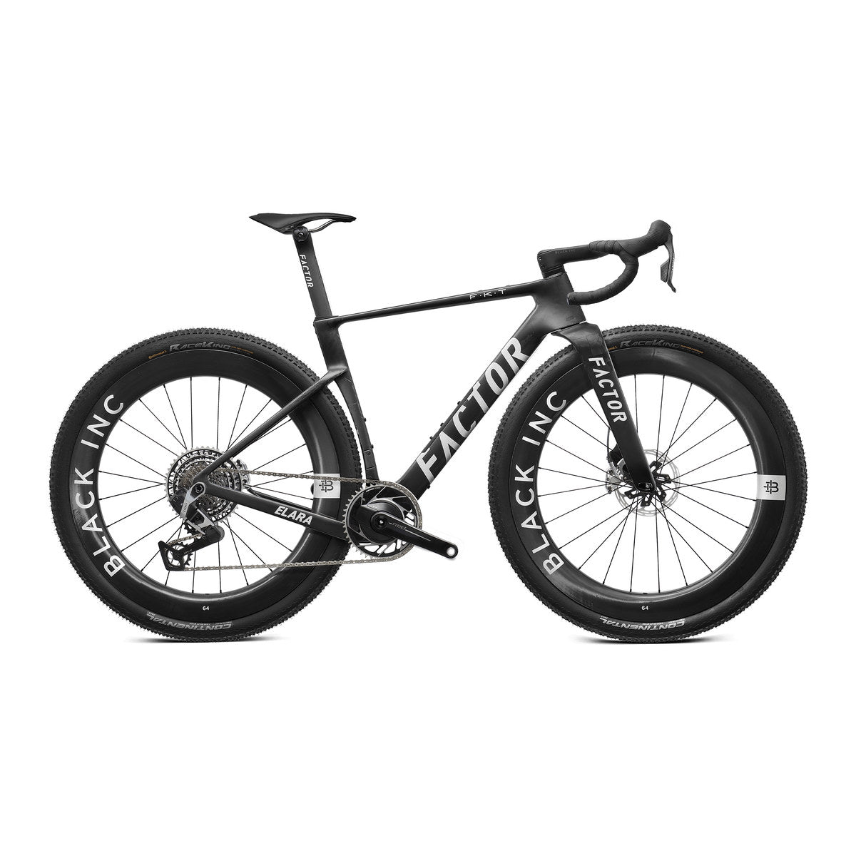 FACTOR ELARA Disc Complete Bike Gravel Sram Red XPLR AXS Power Meter - Matte Carbon