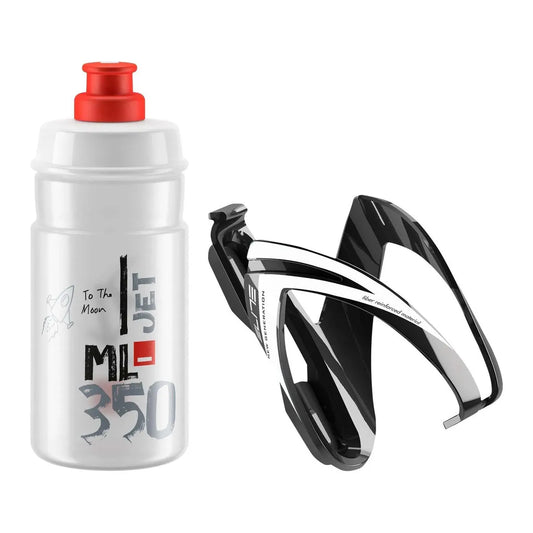 ELITE KIT BIDON CEO + BOTTLE JET - CLEAR/RED