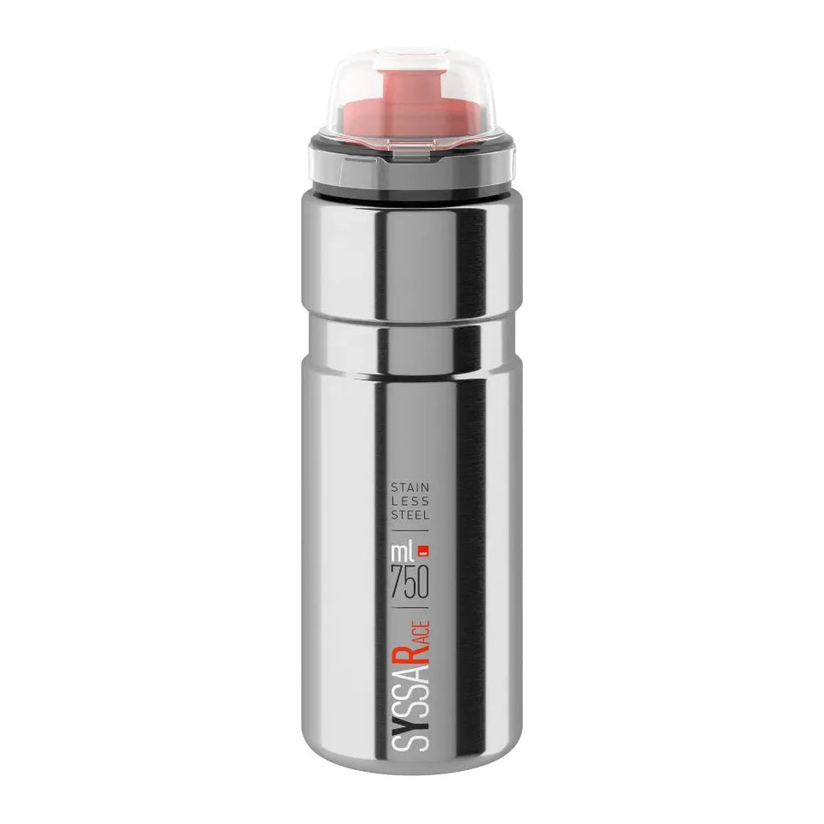 ELITE SYSSA INOX BIDON 750ML - SILVER GLOSSY