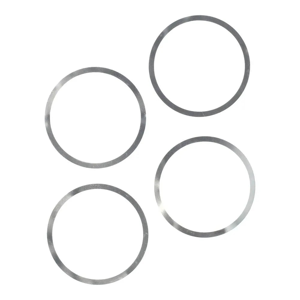 ELVEDES Center lock shims 0.1mm - Silver
