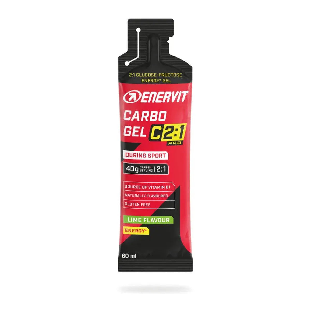 ENERVIT Carbo Gel C2:1 Pro 60ml - Lime
